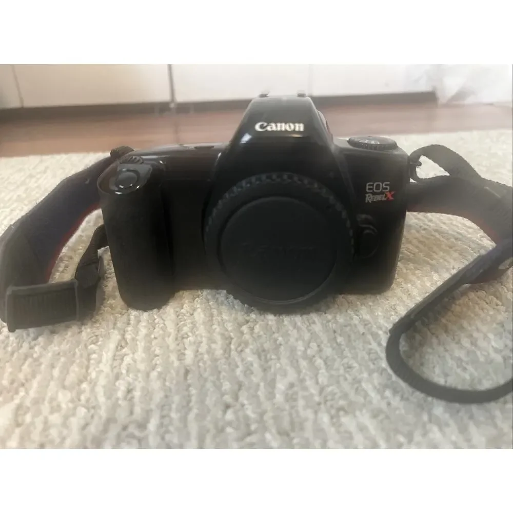 Canon EOS Rebel XS 35mm SLR Film Camera Body Only Tested Fully Functional